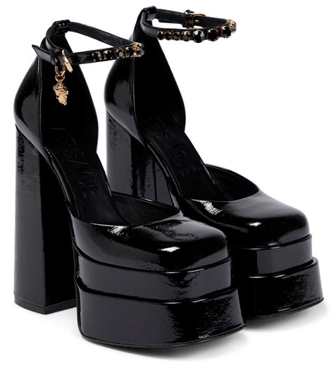 versace platform heels replica|Versace platform heels price.